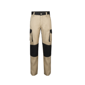 Pantalón bicolor multibolsillos